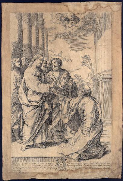 Cristo consegna le chiavi a san Pietro