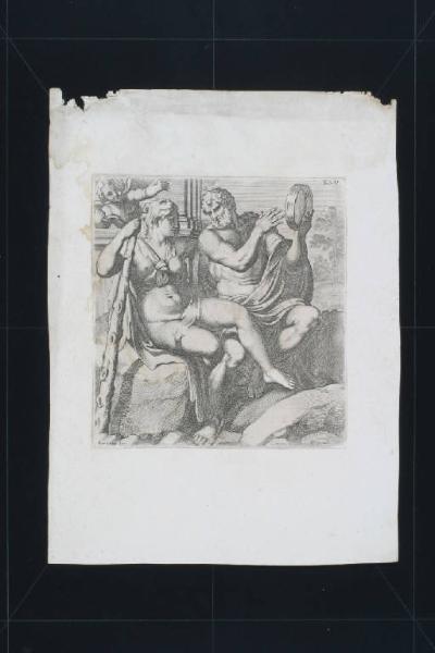 Galeria nel Palazzo Farnese in Roma, del sereniss. duca di Parma...da Annibale Carraci ; intagliata da Carlo Cesio