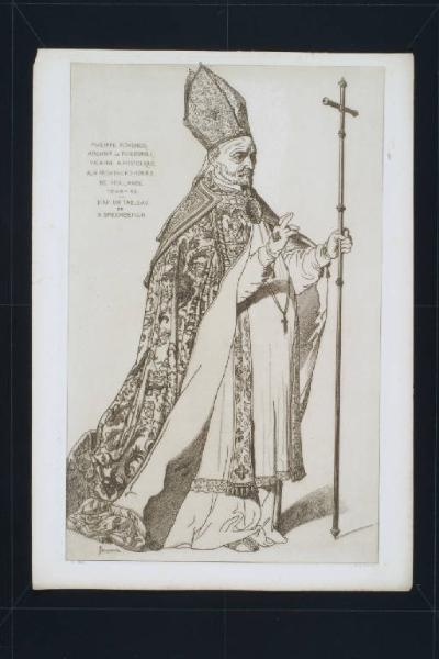 Ritratto di Philippe Rovenius arcivescovo di Filippopoli