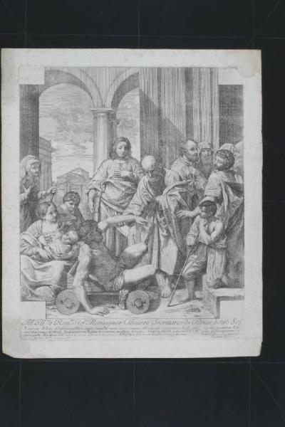 San Pietro e san Giovanni evangelista guariscono uno storpio
