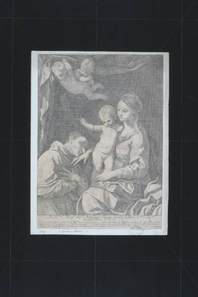 Madonna con bambino e san Carlo