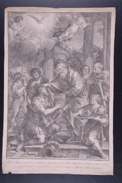 Anania battezza san Paolo ridonandogli la vista
