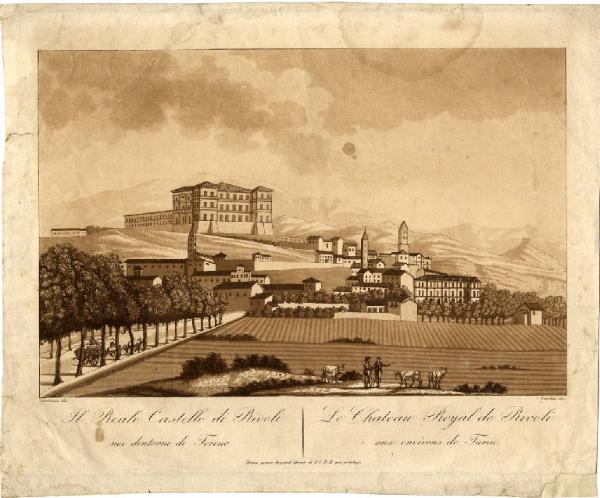 Il Reale Castello di Rivoli nei dintorni di Torino