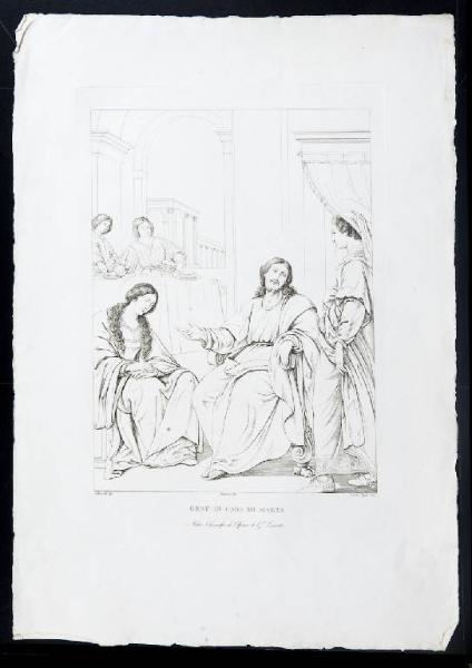 Cristo in casa di santa Marta e santa Maria Maddalena
