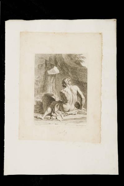 Recueil de plusieurs Figures d'Academie Dessinées d'apres Le Naturel Par F. Verdier Peintre ordinaire du Roy Et grauées Par J. Bap. de Poilly