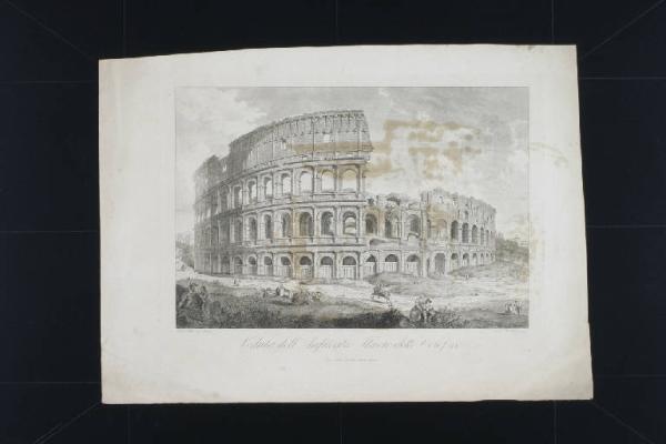 Veduta dell'Anfiteatro Flavio detto Colosseo