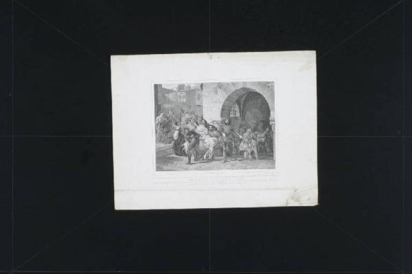 Bice ritrovata da Marco Visconti nel sotterraneo del suo castello di Rosate