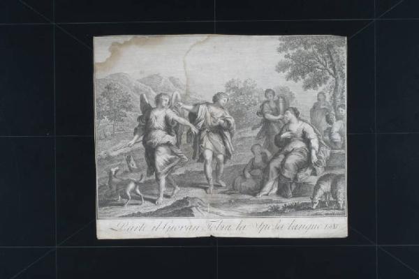 Raccolta di ventiquattro Stampe rappresentanti Quadri copiati da alcune Gallerie, e Palazzi di Firenze...