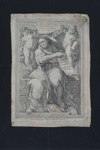 Imagines veteris ac novi testamenti A Raphaele Sanctio Vrbinate in Vaticani palatii Xystis mira picturae elegantia expressae
