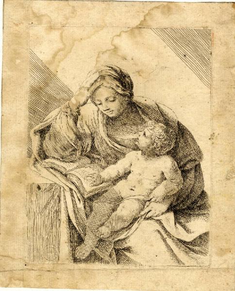 Madonna con Bambino che legge