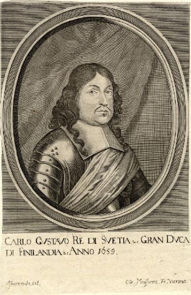Carlo Gvstavo Re di Svetia & c Gran Dvca di finlandia & c Anno 1659.