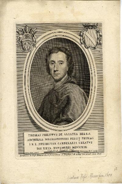 Ritratto del cardinale Tommaso Filippo di Alsazia