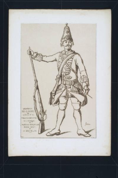 Grenadier des gardes de Louis XV