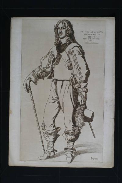 Sir Thomas Wharton, seigneur anglais 1638-40.