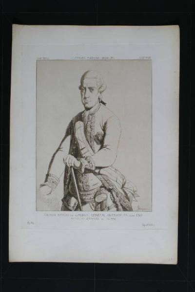 Gèdèon baron de Laudon, gènèral austrichien, vers 1790