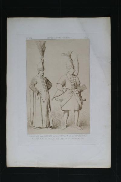 Ritratto di Boluchbassi con arcere turco