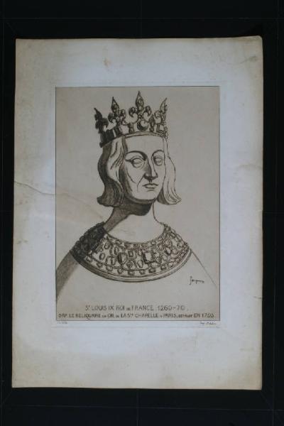 S.t louis IX roi de France. 1260-70.