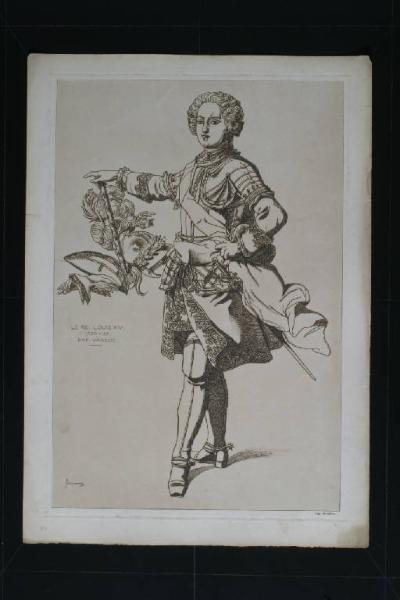 Le roi Luois XV. 1730-35.