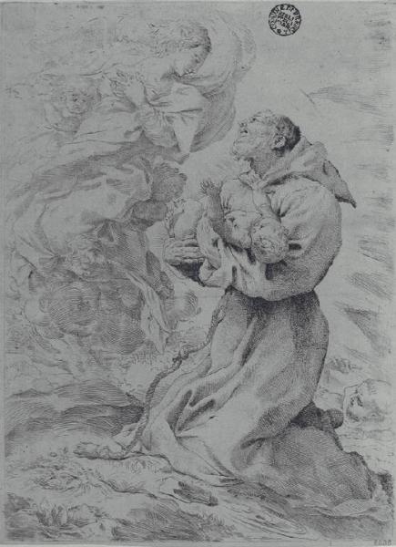 San Francesco d'Assisi con Gesù Bambino