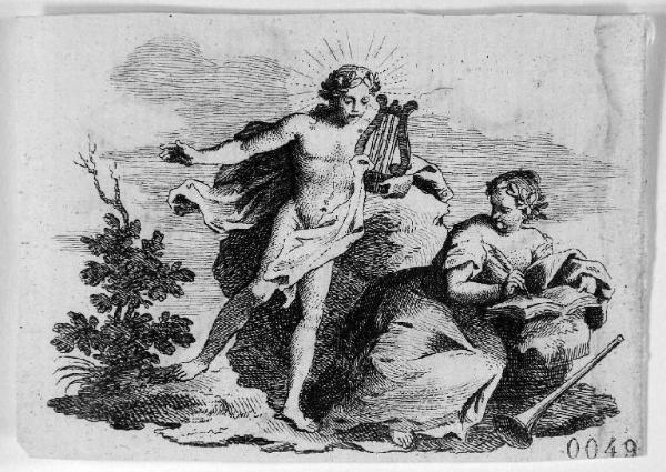 Apollo e l'allegoria della Storia