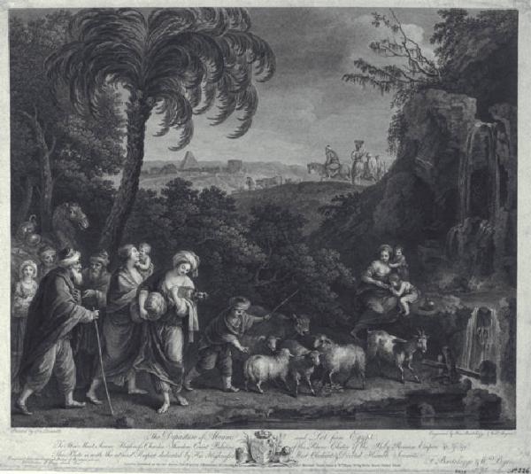 The Departure of Abram and Lot from Egypt.