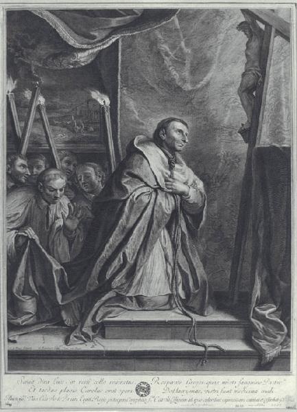 San Carlo Borromeo in preghiera