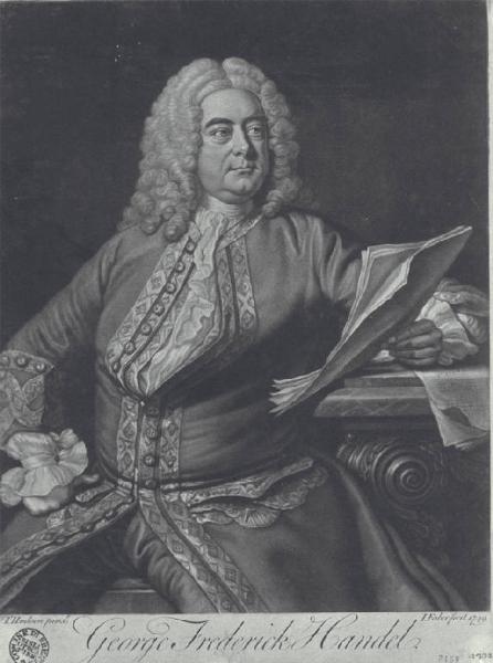 George Frederick Handel.