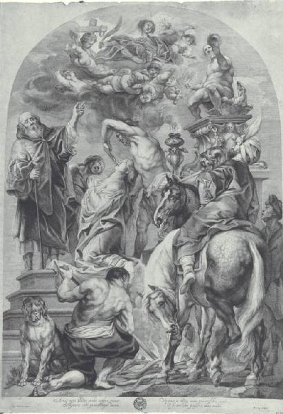 Sant'Apolonnia martirizzata
