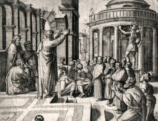 San Paolo predica nell'Areopago di Atene