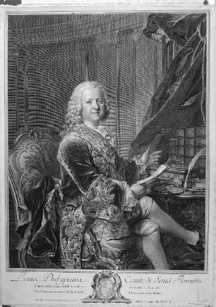 Louis Phelypeaux Comte de Saint Florentin.
