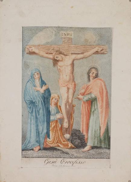 Cristo crocifisso con la Madonna, San Giovanni e Santa Maria Maddalena