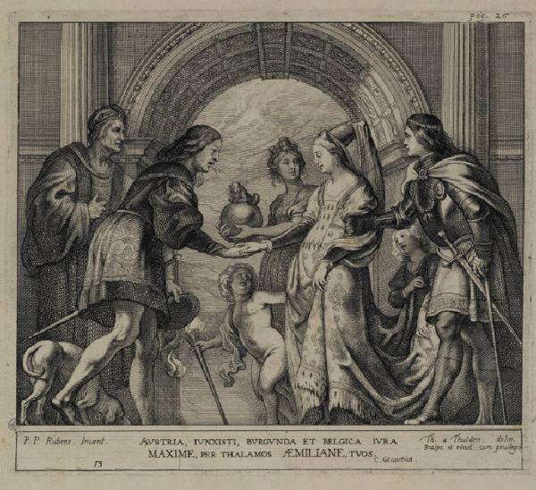 Matrimonio di Massimiliano d'Asutraia e Maria di Borgogna