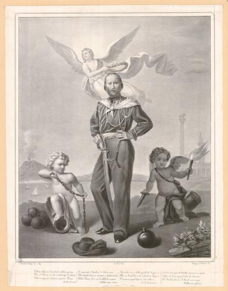 Ritratto allegorico di Giuseppe Garibaldi