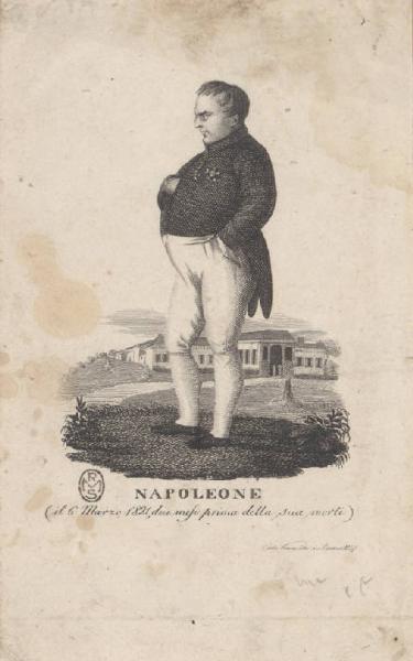 Napoleone (il 6 marzo 1821, due mesi prima della sua morte)