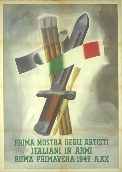 Prima mostra degli artisti italiani in armi, Roma 1942