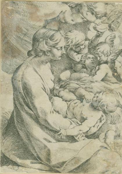 Madonna col Bambino e angeli