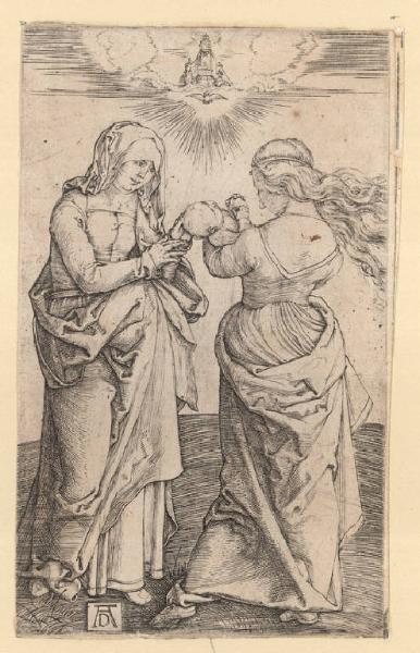 La Madonna con Gesù Bambino e Sant'Anna
