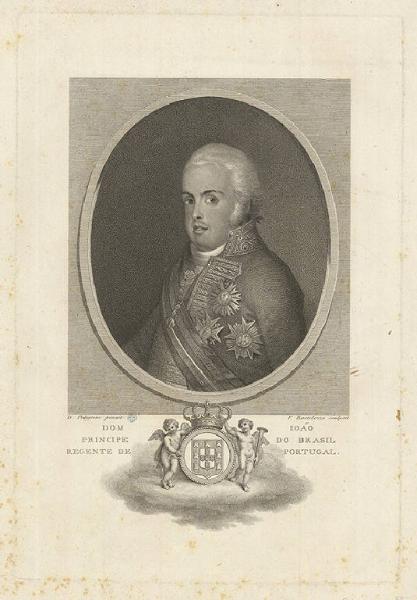Ritratto di Giovanni VI, principe-reggente del Portogallo e del Brasile