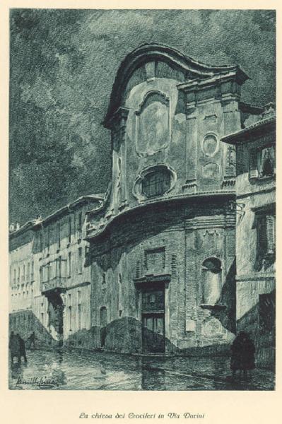 Milano. Chiesa di S. Maria della Sanità o dei Crociferi