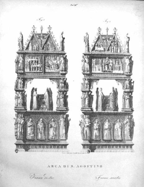 Pavia. Arca di Sant'Agostino