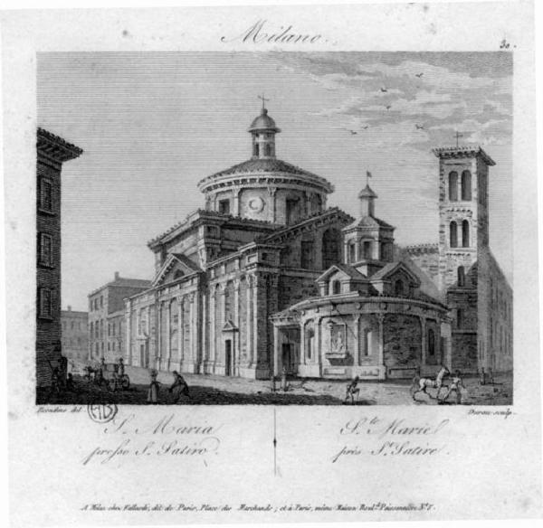 Milano. Basilica di Santa Maria presso San Satiro
