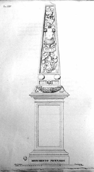 Cremona. Monumento funebre a Sebastiano, Giovanni Battista e Sforza Picenardi nella Chiesa di San Domenico