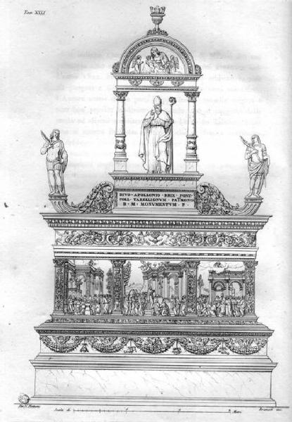 Brescia. Tomba di Sant'Apollonio nel Duomo