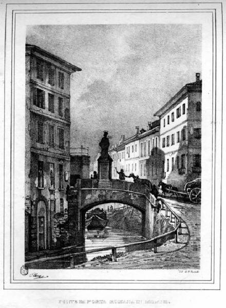 Milano. Ponte di Porta Romana