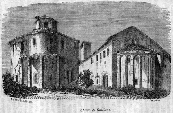Galliano. Basilica di San Vincenzo e Battistero di San Giovanni