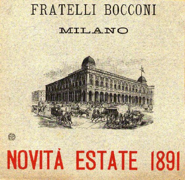 Milano. Magazzini Fratelli Bocconi