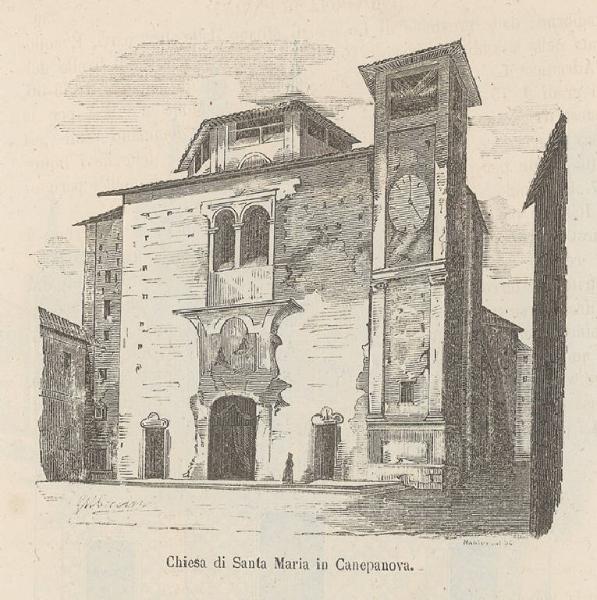 Pavia. Chiesa di Santa Maria in Canepanova