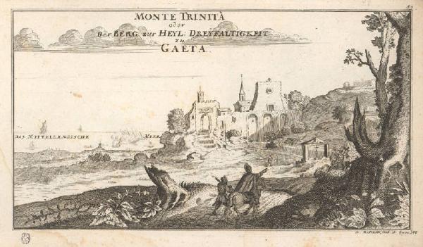 Gaeta. Monte Trinità (Veduta immaginaria)