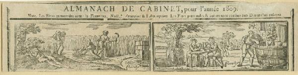 Almanach de Cabinet (Estate, Autunno)