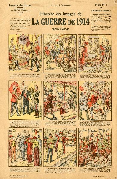 Histoire en images de La Guerre de 1914